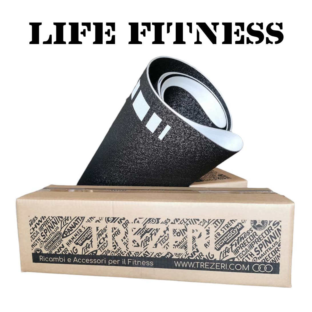 NASTRO TAPIS ROULANT 3430*505*2MM COMPATIBILE CON LIFE FITNESS 97 SAND