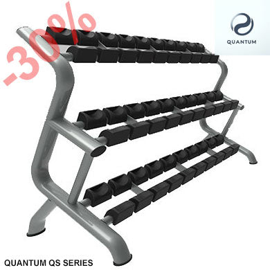 QUANTUM QS SERIES - 
DUMBBELL RACK (15 PAIA) - SCONTO DEL 30% SUL LISTINO CON PICCOLO ANTICIPO E SALDO ALLA SPEDIZIONE. EXTRA SCONTO 5% SE PAGHI SUBITO.