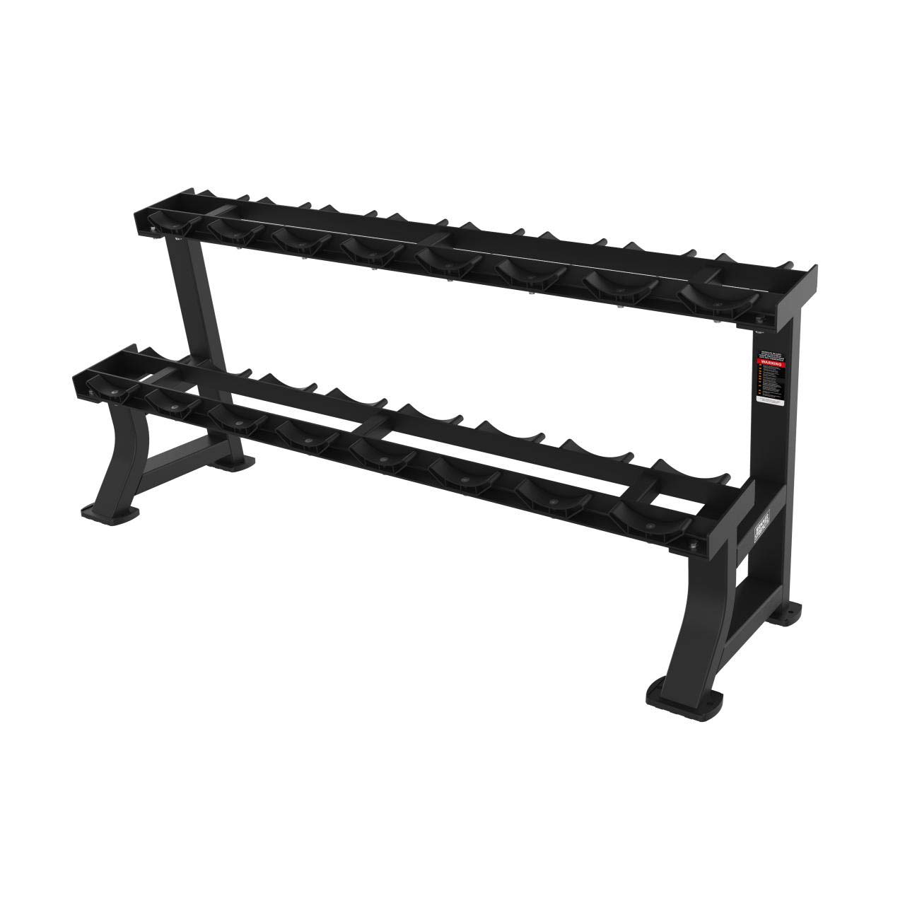 DUMBELL RACK 8 PRO YT RASTRELLIERA PORTAMANUBRI  2 PIANI 8 PAIA