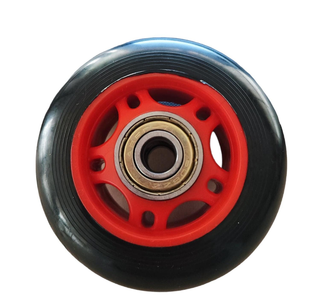 RUOTA IN GOMMA RICAMBI PER BIKE SPINNING STRIDING ROSSA