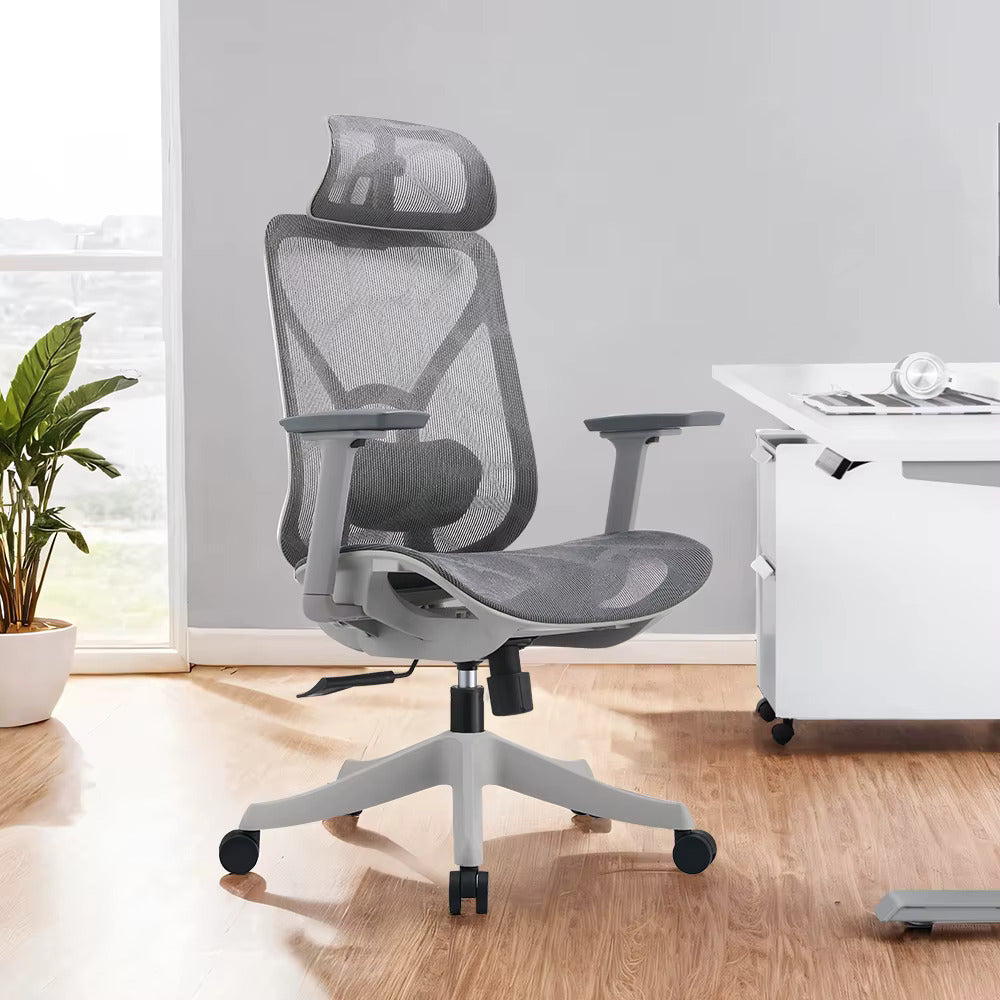 SEDIA ERGONOMICA DA UFFICIO CON SUPPORTO LOMBARE REGOLABILE