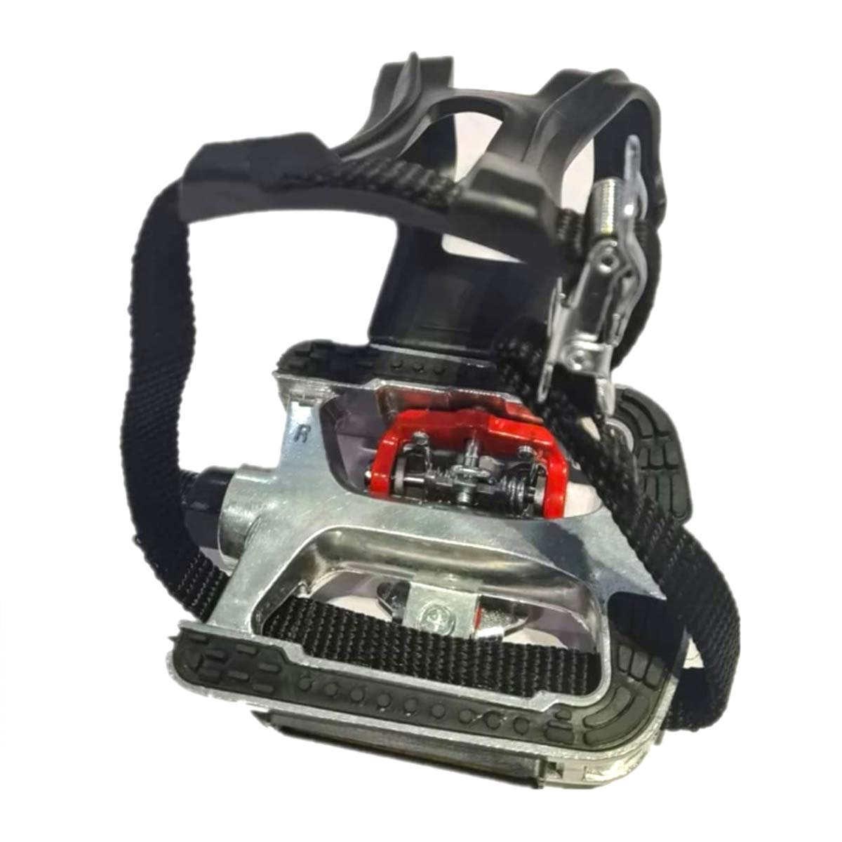 PEDALI DOPPIO ATTACCO PER SPIN BIKE CYCLETTE BICICLETTE SPD  UNIVERSALI