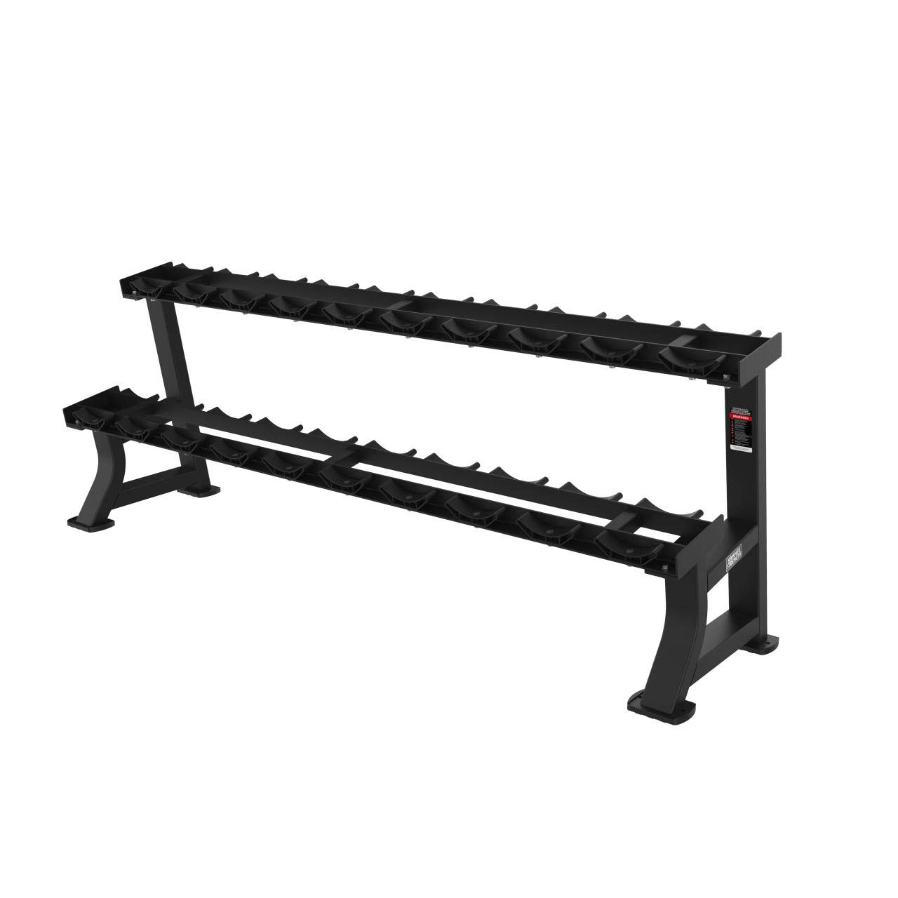DUMBELL RACK 10 PRO YT RASTRELLIERA PORTAMANUBRI  2 PIANI 10 PAIA
