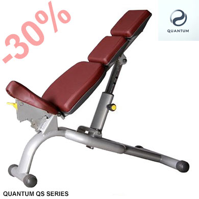 QUANTUM QS SERIES - 
ADJUSTABLE BENCH - SCONTO DEL 30% SUL LISTINO CON PICCOLO ANTICIPO E SALDO ALLA SPEDIZIONE. EXTRA SCONTO 5% SE PAGHI SUBITO.