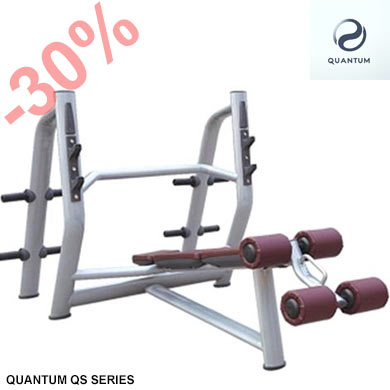 QUANTUM QS SERIES - 
OLYMPIC DECLINE BENCH - SCONTO DEL 30% SUL LISTINO CON PICCOLO ANTICIPO E SALDO ALLA SPEDIZIONE. EXTRA SCONTO 5% SE PAGHI SUBITO.