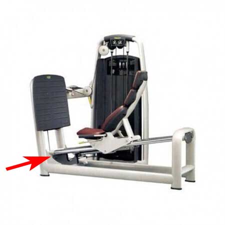 CAVO PER MACCHINE TECHNOGYM SELECTION -  LEG PRESS - CAVO DEL CARRELLO