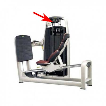 CAVO PER MACCHINE TECHNOGYM SELECTION -  LEG PRESS - CAVO PACCO PESI