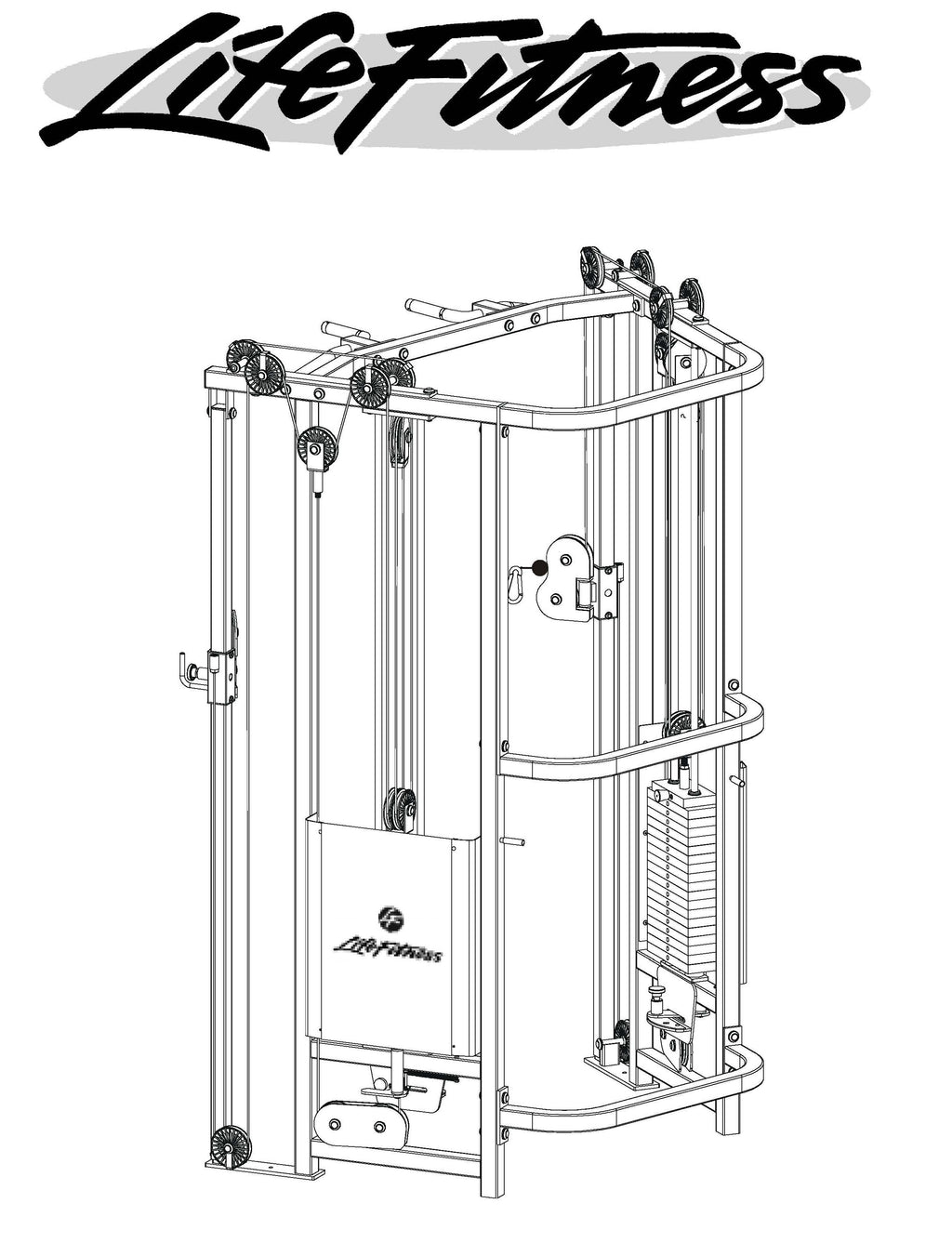 CAVO PER MACCHINE LIFEFITNESS - Cavo Assembly 1/8 Wire Cavo 3/16 Coated SM22 Life Fitness - OEM: 9239403