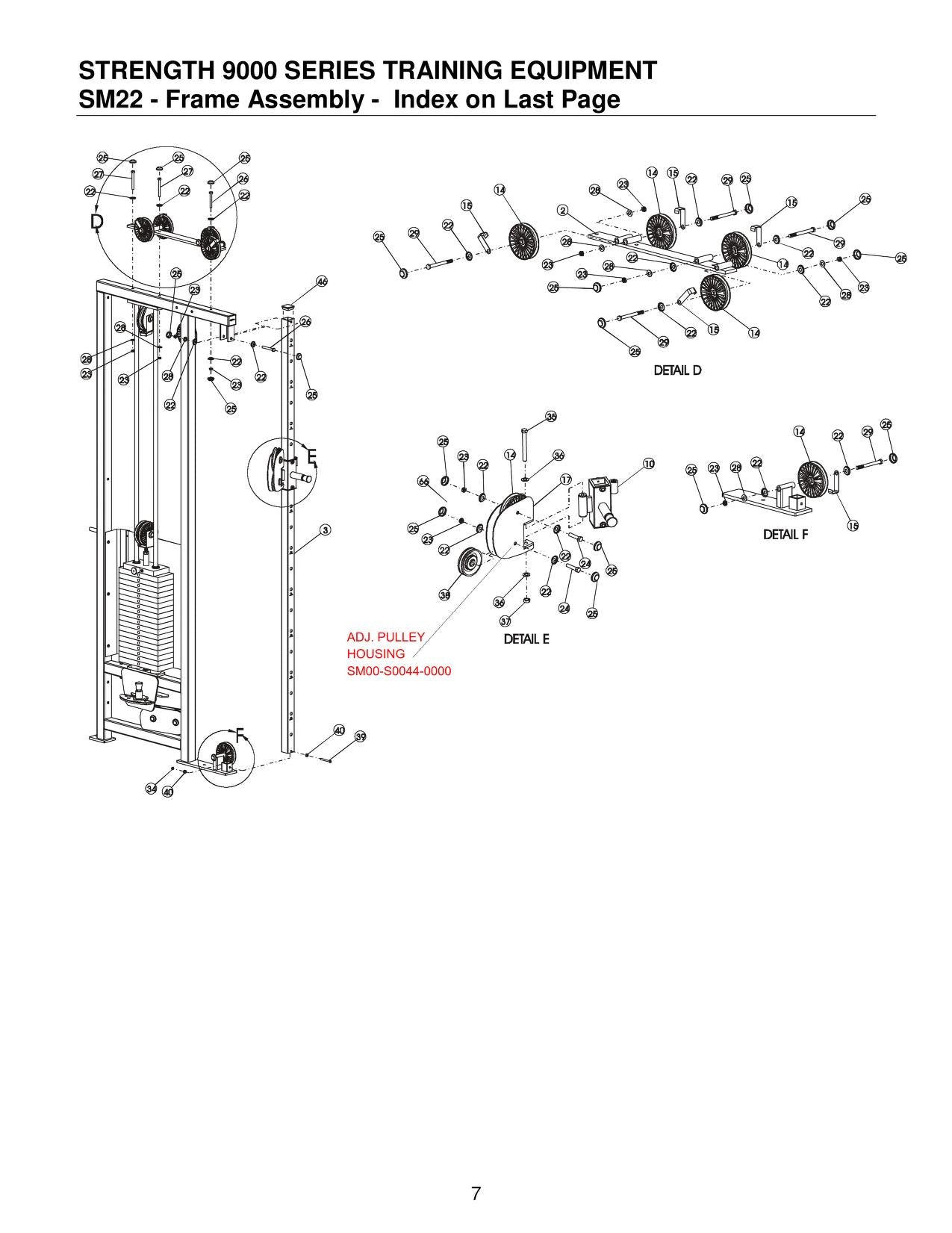 CAVO PER MACCHINE LIFEFITNESS - Cavo Assembly 1/8 Wire Cavo 3/16 Coated SM22 Life Fitness - OEM: 9239403