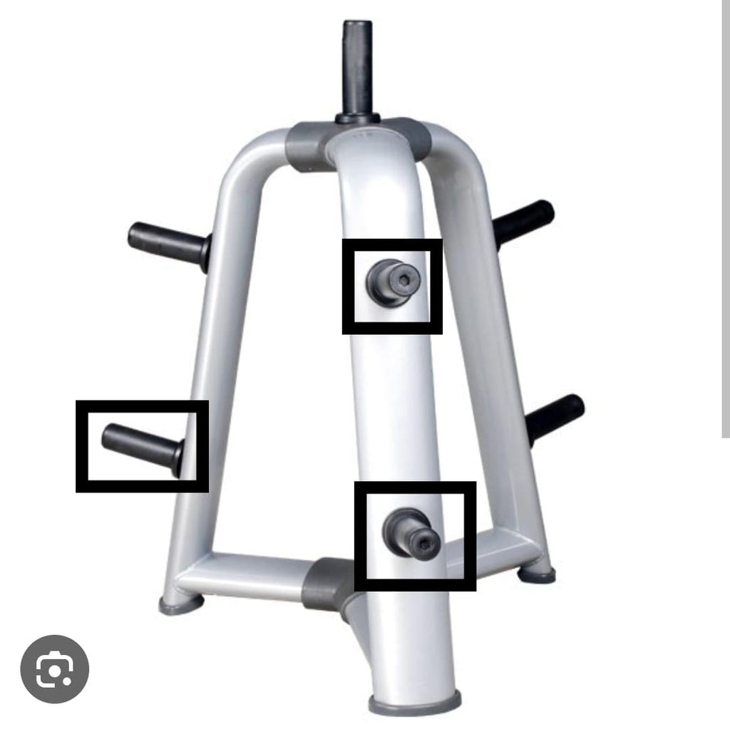SPUNTONE RASTRELLIERA PORTA DISCHI COMPATIBILE CON TECHNOGYM SELECTION ELEMENT