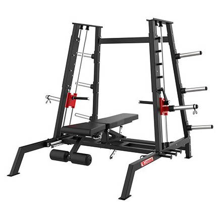 POWER SMITH DUAL SYSTEM UPPER BENCH PRESS TREZERI COMBO DUAL FUNCTION