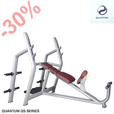QUANTUM QS SERIES - 
OLYMPIC INCLINE BENCH - SCONTO DEL 30% SUL LISTINO CON PICCOLO ANTICIPO E SALDO ALLA SPEDIZIONE. EXTRA SCONTO 5% SE PAGHI SUBITO.