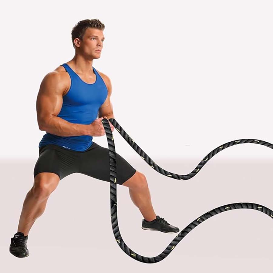 CORDA DA BATTAGLIA BATTLE ROPE POWER TRAININIG CROSSFIT 38MM*9M
