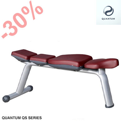 QUANTUM QS SERIES - 
FLAT BENCH - SCONTO DEL 30% SUL LISTINO CON PICCOLO ANTICIPO E SALDO ALLA SPEDIZIONE. EXTRA SCONTO 5% SE PAGHI SUBITO.