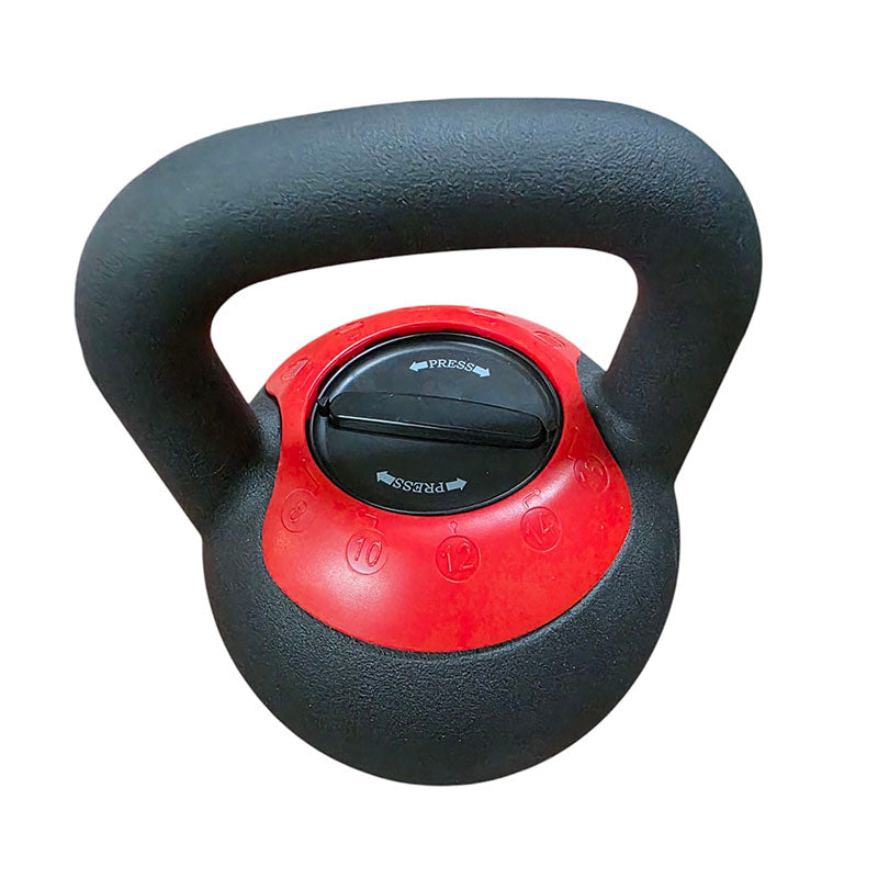ADJUSTABLE  KETTLEBELL REGOLABILE TREZERI  8-10-12-14-16 KG